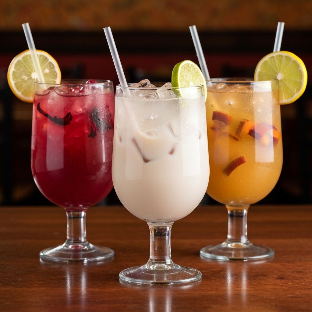 Aguas frescas tradicionales