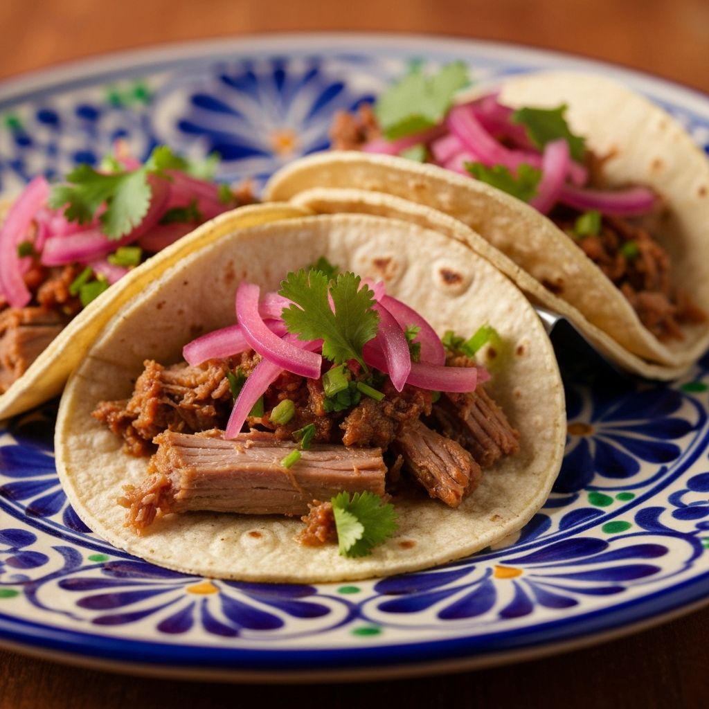 Tacos de carnitas